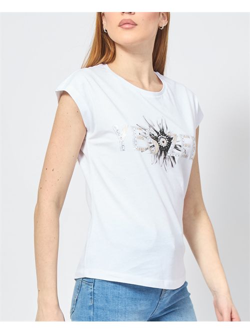 T-shirt ras du cou Yes Zee en coton doux YES ZEE | T212-JX000101